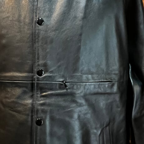 BLUCO（ブルコ) 147-31-008 LEATHER COACH JACKET