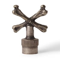 UNCROWD×HATCHET アンクラウド UC-903 VALVE CAP - cross bone -