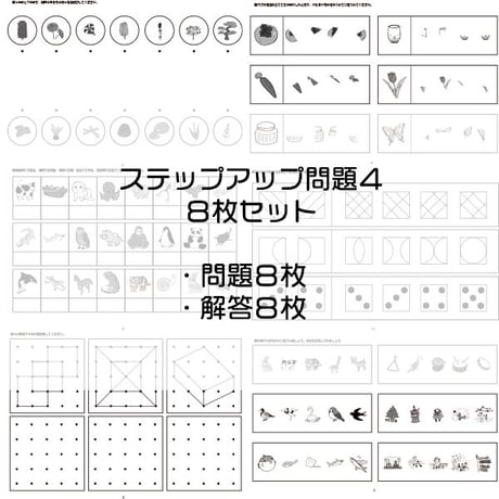 ステップアップ問題４【８枚セット】