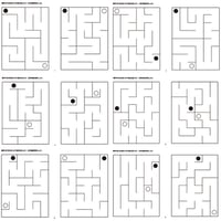 迷路問題【中級１】１１枚セット
