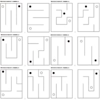 迷路問題【初級１】１０枚セット