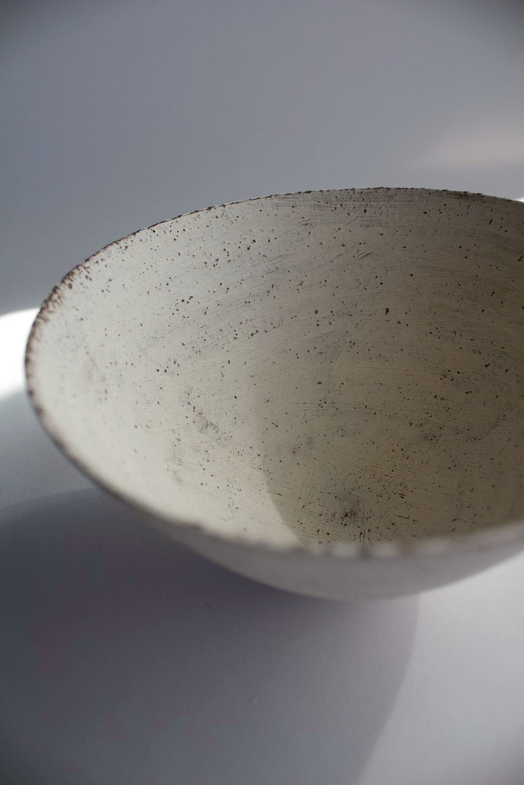 二階堂明弘 no.3 やきしめ碗（白） | eatrip soil