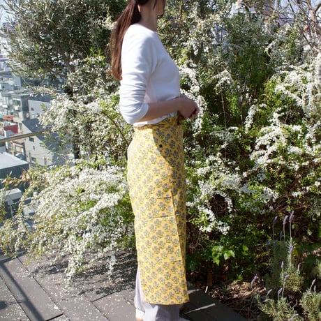 NIMAI NITAI　エプロン - yellow -