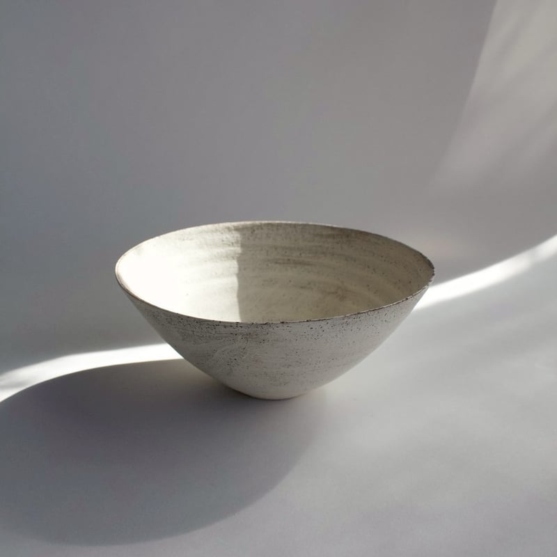 二階堂明弘 no.10 やきしめボウル（白） | eatrip soil