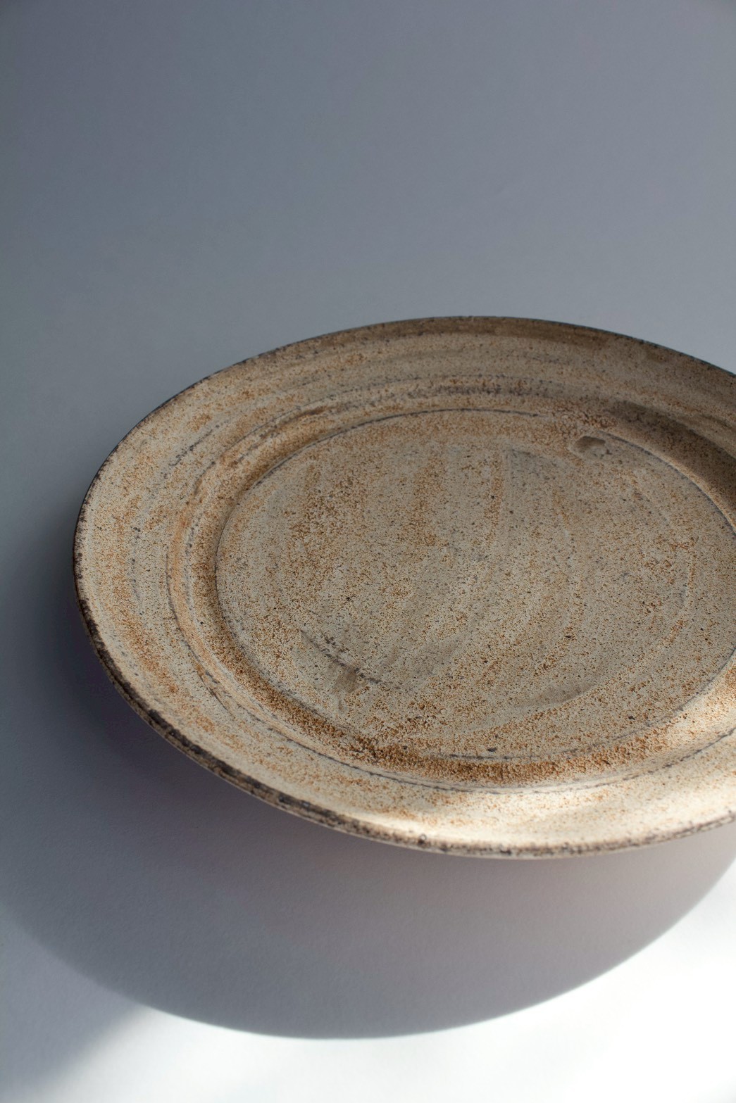 二階堂明弘 no.15 やきしめリムプレート（黄） | eatrip soil