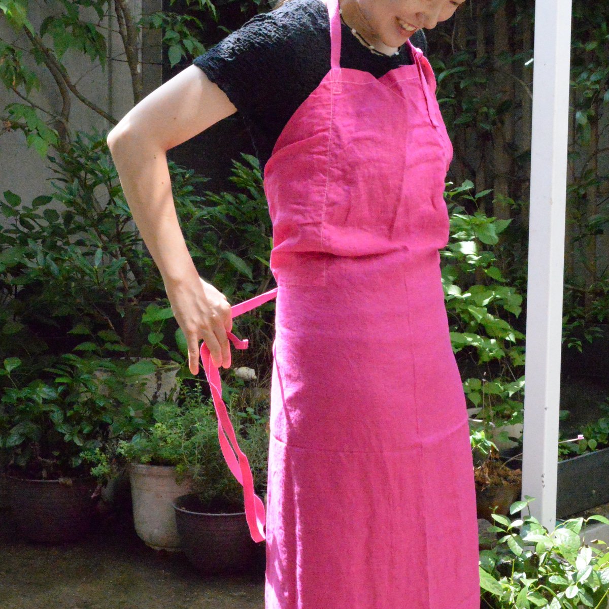 エプロン：eatrip／ビーツ（ピンク） | eatrip soil