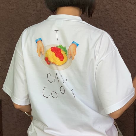 とびきりおいしいおうちごはんTシャツ_オムライス バックプリントT