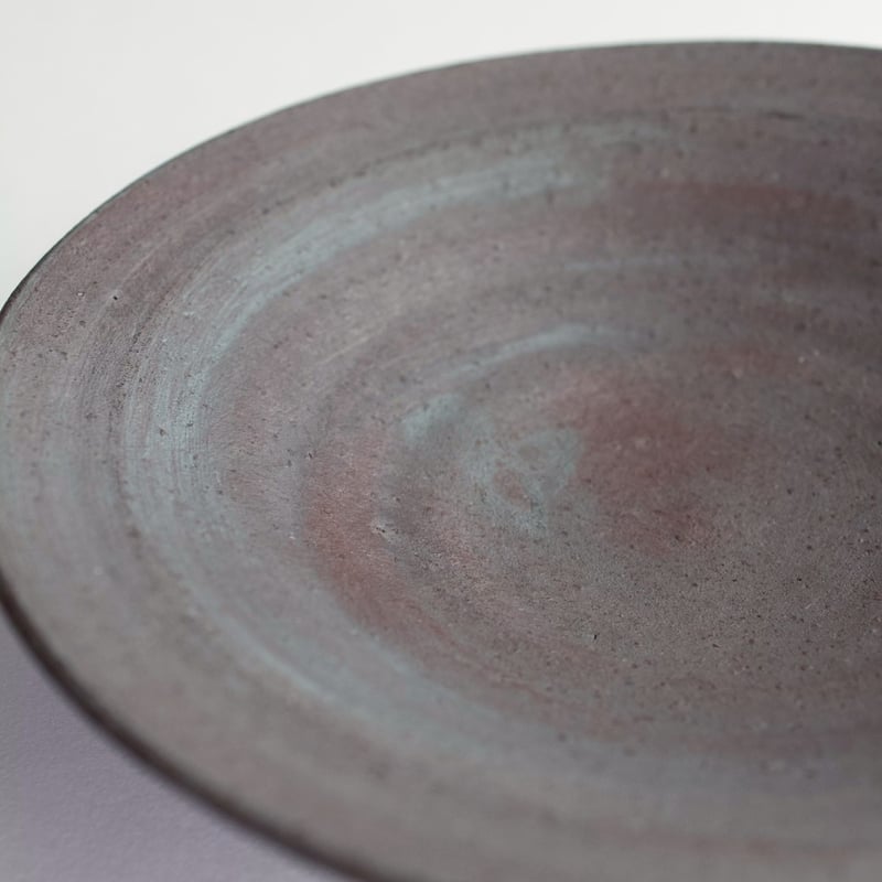 二階堂明弘 no.22 錆器リム皿（中） | eatrip soil