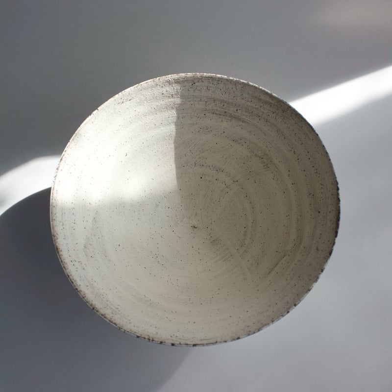 二階堂明弘 no.10 やきしめボウル（白） | eatrip soil