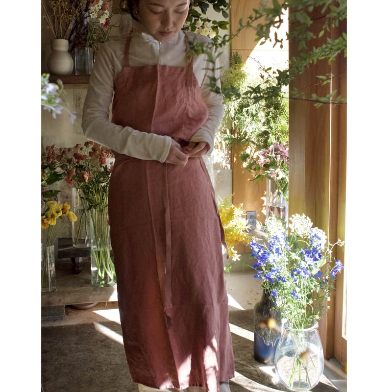 eatrip エプロン　イートリップ　ビーツ エプロン：eatrip／ビーツ（ピンク） | eatrip soil