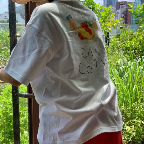 とびきりおいしいおうちごはんTシャツ_オムライス バックプリントT