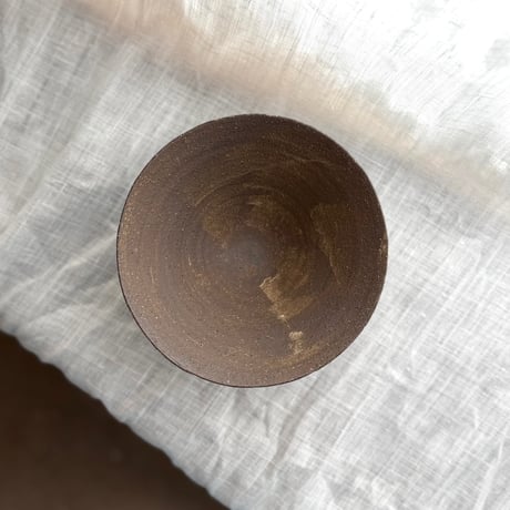 二階堂明弘 no.4　やきしめ三角碗（茶）