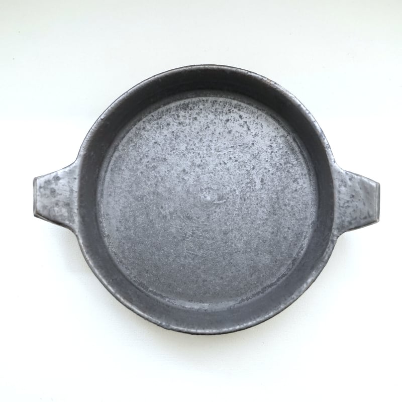 遠藤素子・グラタン皿 （大） / 鉄釉 | 黄魚オンラインショップ