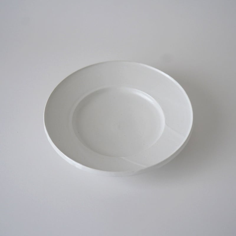 阿久津真希・ポトフ皿（白） | 黄魚オンラインショップ
