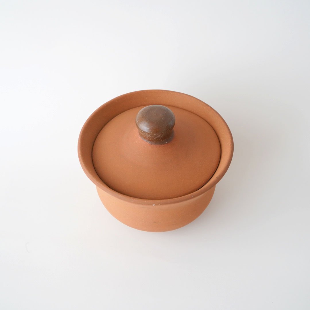 渡辺隆之　土鍋(小) 渡辺隆之・土鍋 小 / 茶 | 黄魚オンラインショップ