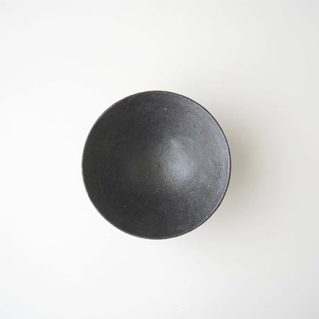 田代倫章・黒灰めし碗