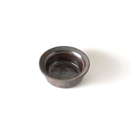 水谷智美・耐熱ラウンド皿（S）/茶