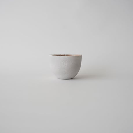渡辺隆之・薪窯 / 冬瓜カップ (白) ③