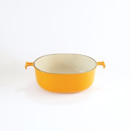 ビンテージ・ル・クルーゼ / オレンジ・25cm（オーバル）