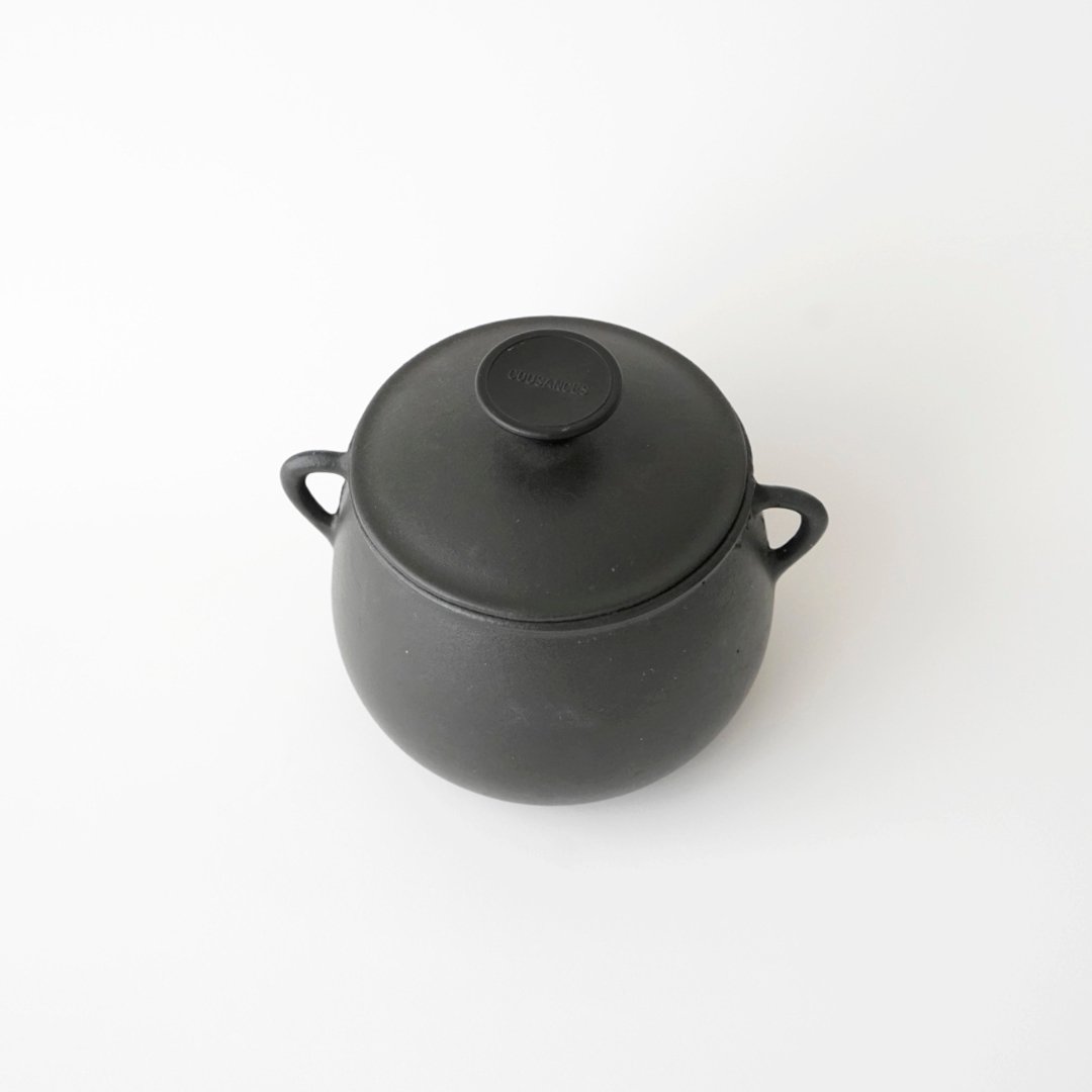 希少　廃盤　クーザンス ビーンズポット　オレンジ ヴィンテージ・ルクルーゼ鍋 （ビーンズポット）オレンジ