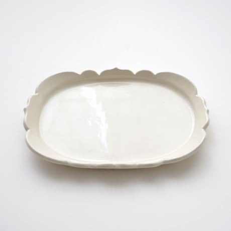 水谷ちえみ・オーバル輪花 (ツヤ)