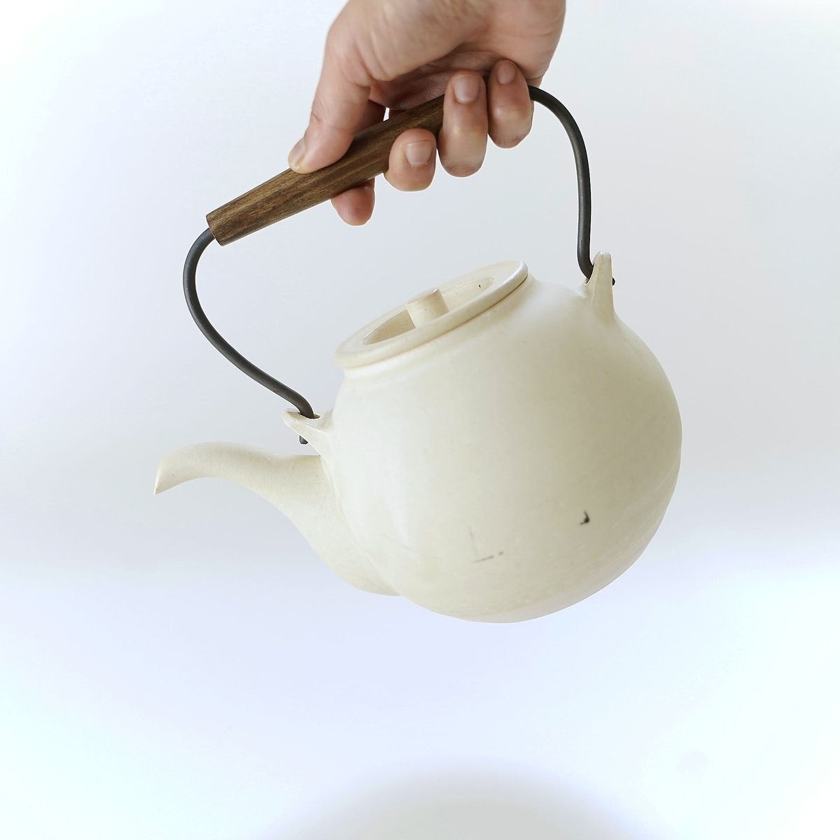 角掛政志さん耐火土瓶陶やかん