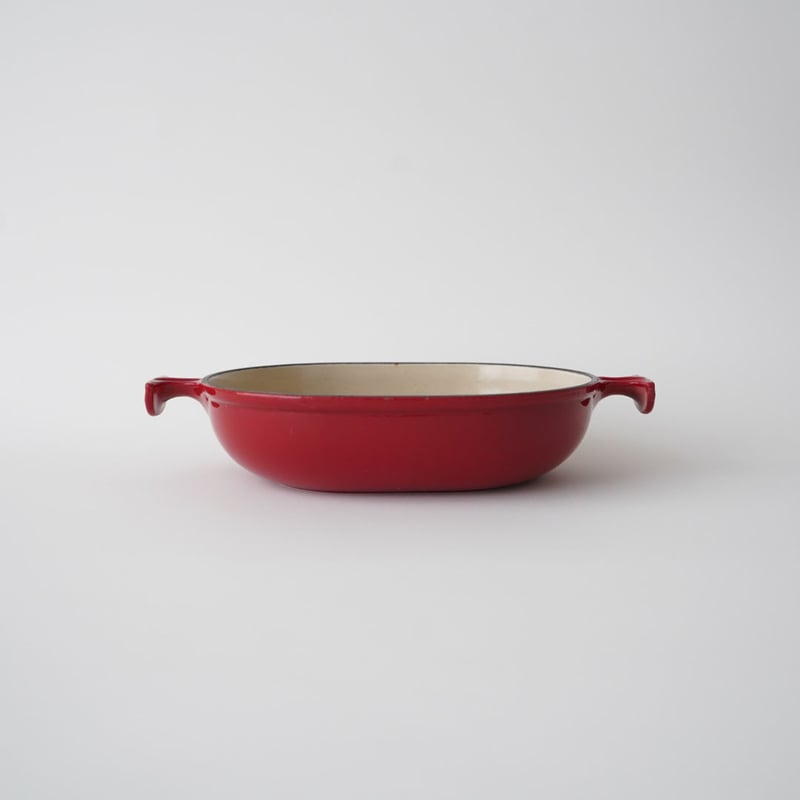 ビンテージ・ル・クルーゼ / 赤（浅鍋セット） | 黄魚オンラインショップ