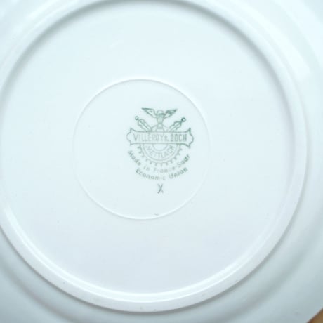 Villeroy & Boch・薄い赤色ケーキ皿/ ケーキ皿 ①