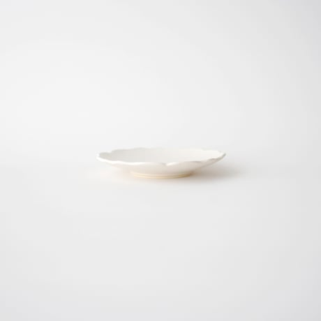 水谷ちえみ・平皿 輪花 / 中