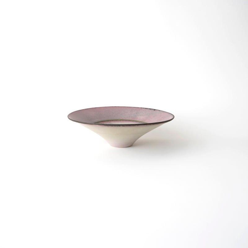 小関康子 ピンク象嵌小鉢 小関康子さんの鉢 うつわの店 IZUMO [utsuwa