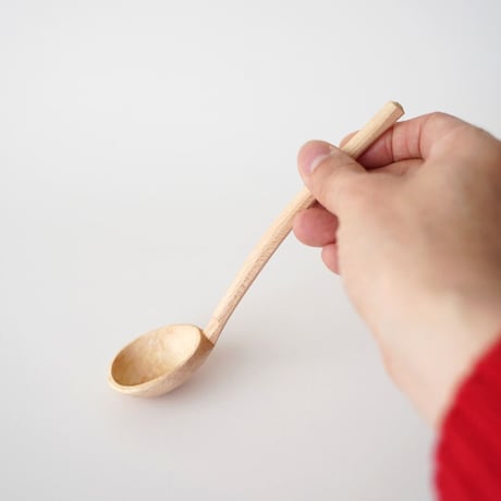 日の出製作所・白木のスプーン ③