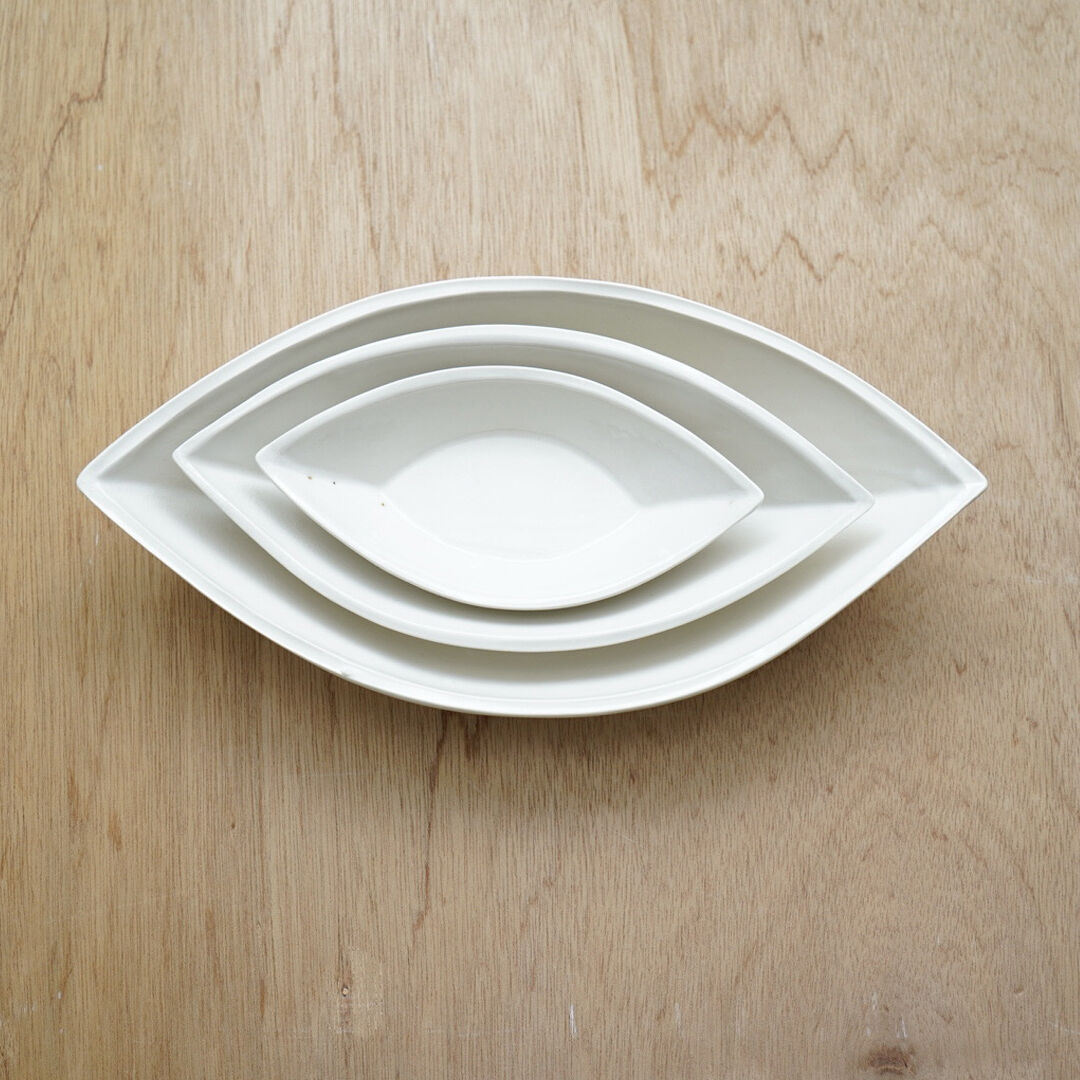 角田淳　舟形皿 角田淳・舟形皿（大） | 黄魚オンラインショップ