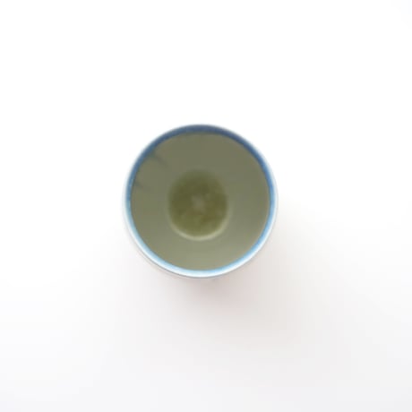 和田山真央・フリーカップ(藍流し)