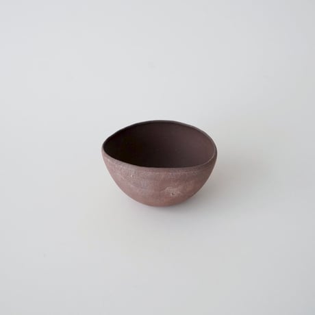 渡辺隆之・くぼみ 碗 L / 茶 ①