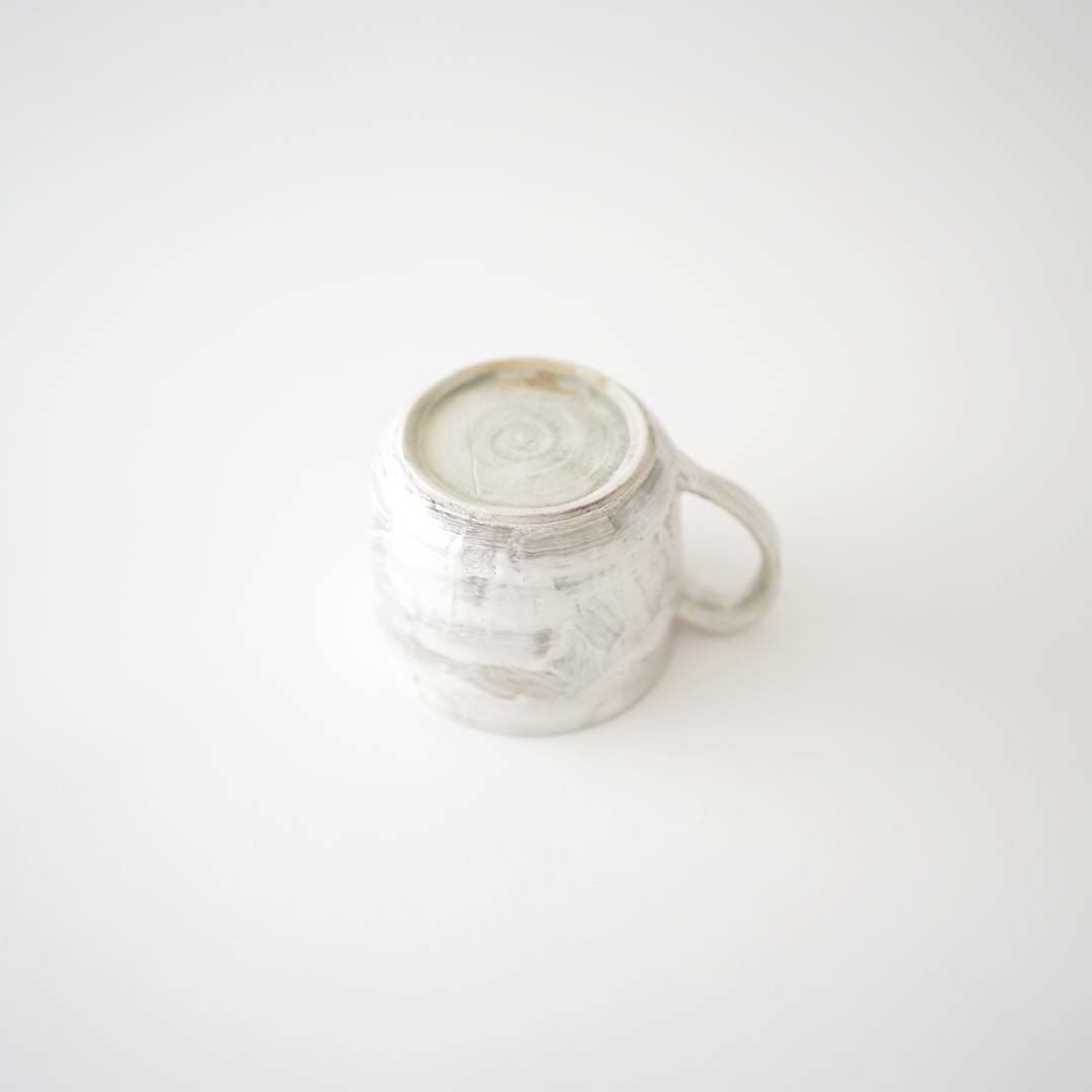 加藤直樹・コーヒーカップ / 銀彩 | 黄魚オンラインショップ