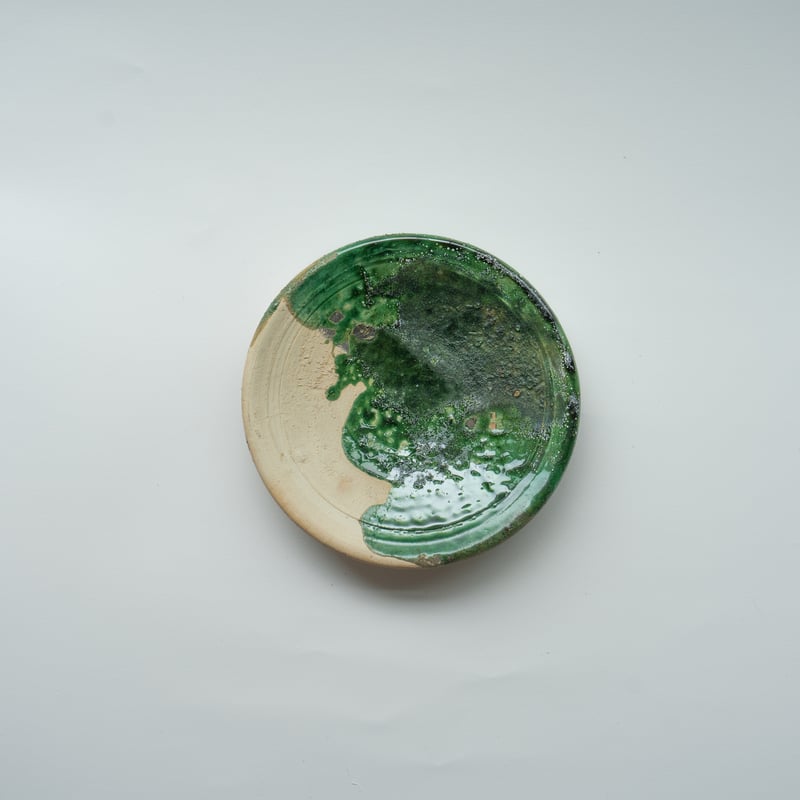 モロッコ/アンティーク・皿S （ツートン）④ | 黄魚オンラインショップ