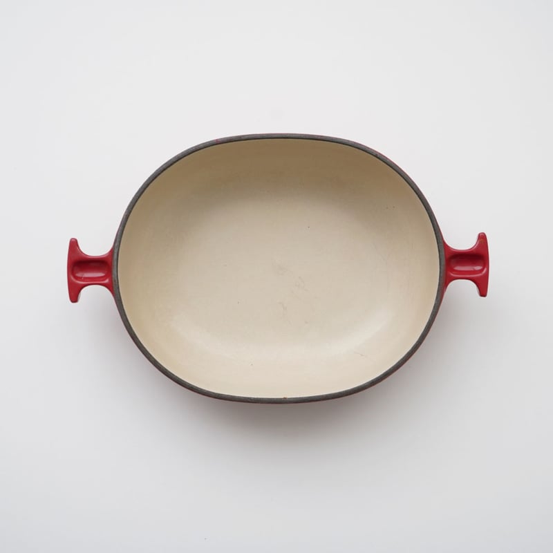 ビンテージ・ル・クルーゼ / 赤（浅鍋セット） | 黄魚オンラインショップ