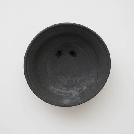 森岡成好・鉢②（黒漆直し）
