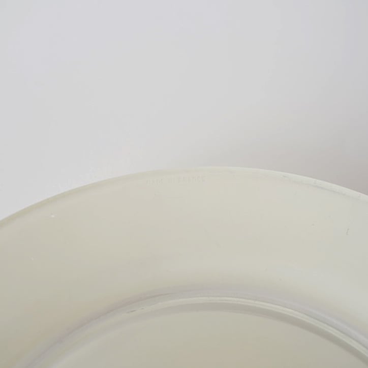 ヴィンテージ・DURALEX（デュラレックス）・ガラスのお皿 | 黄魚