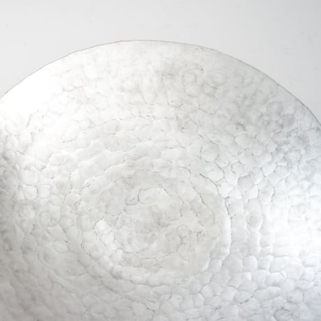 山田憲栄 / アルミ浅鉢（円）20cm