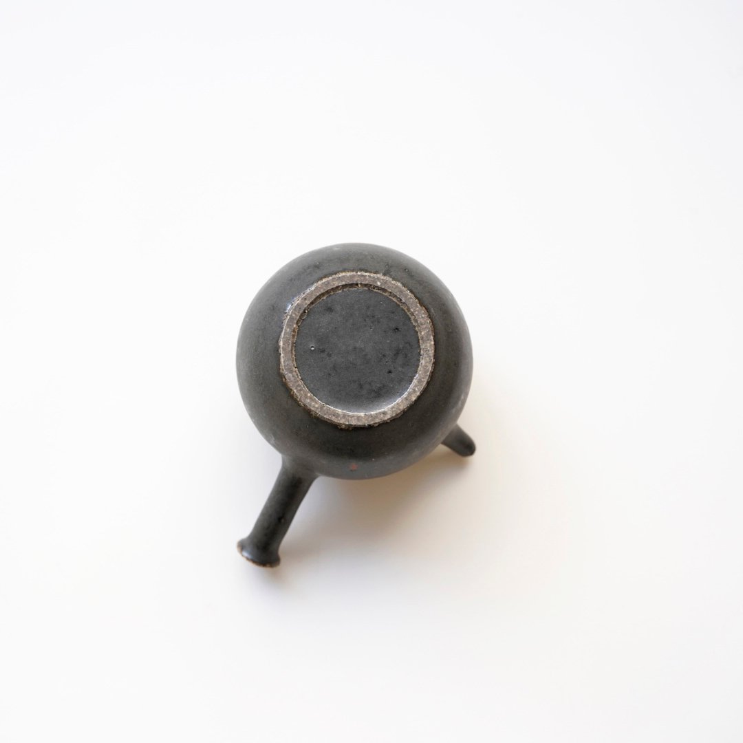 中国美術 黒釉 盤 φ15cm(K-LC189) 中国美術 黒釉 盤 φ15cm(K-LC189)
