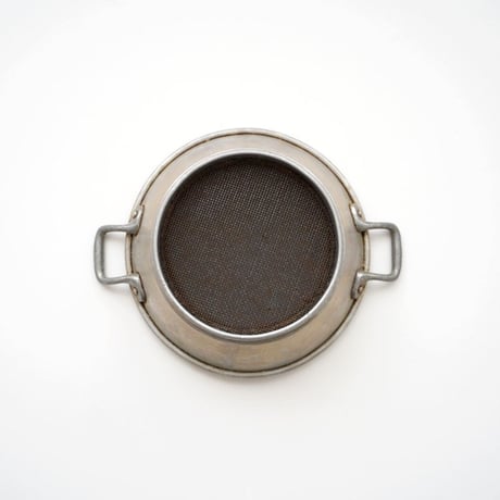フランス・ビンテージ調理器具・両手持ち手つき/漉し器