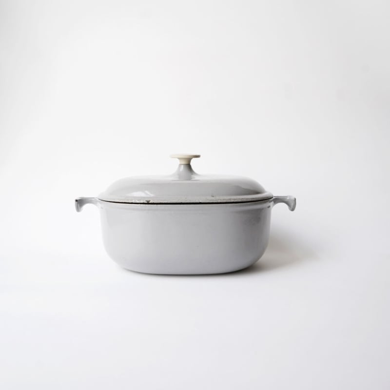 ビンテージ・ル・クルーゼ / グレー・25cm(オーバル) | 黄魚 ビンテージ・ル・クルーゼ / グレー・25cm(オーバル) | 黄魚