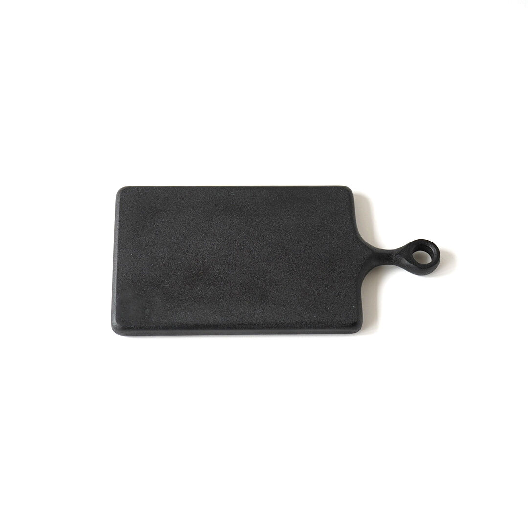 中西健太・サービングボード黒漆マット仕上げ（短） | 黄魚オンライン