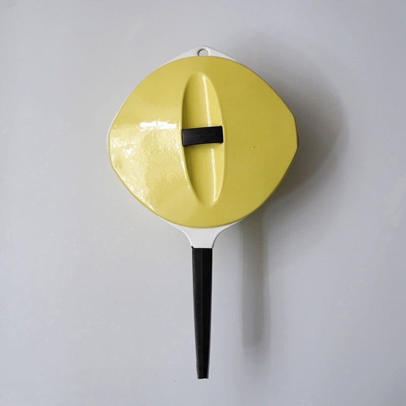 ♡ルクルーゼ　ソースパン　ソレイユ　フラワーつまみ　黄色　レモン　イエロー　新品 ♡ルクルーゼ ソースパン ソレイユ フラワーつまみ 黄色 レモン