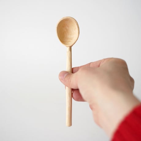 日の出製作所・白木のスプーン ④