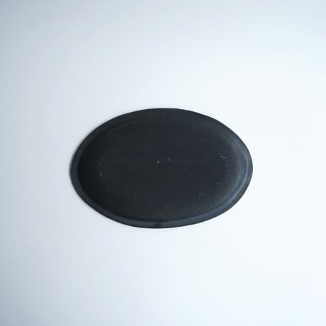 フルカワゲンゴ・オーバル深皿 / 炭化