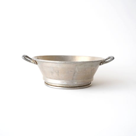 フランス・ビンテージ調理器具・両手持ち手つき/漉し器