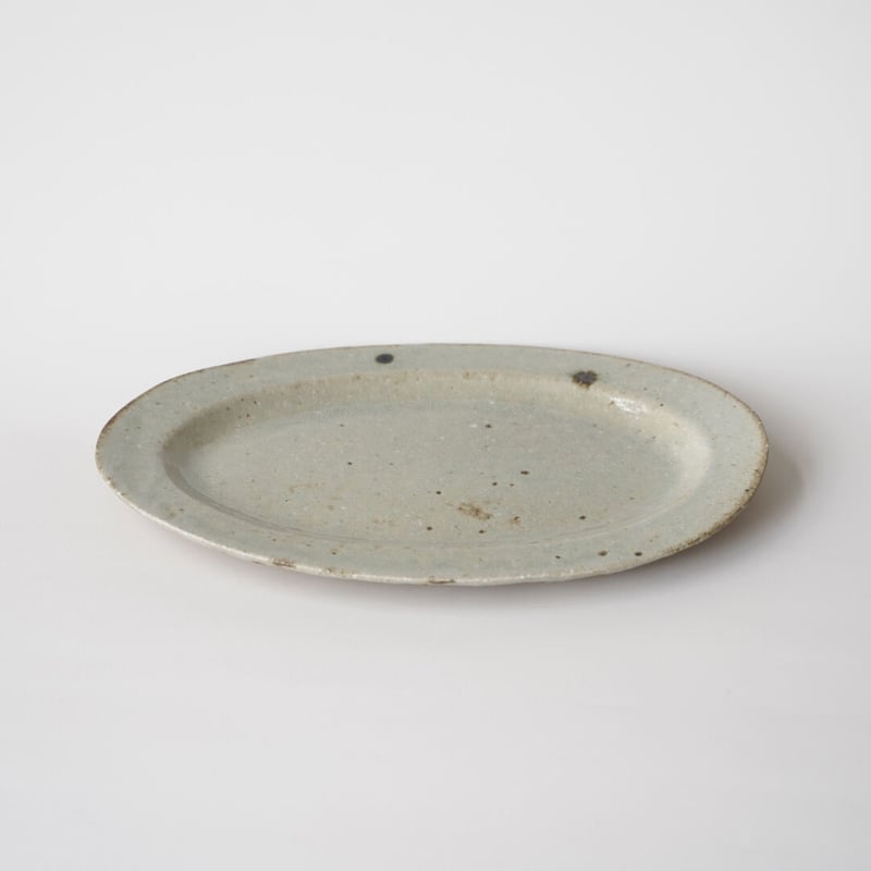 十場あすか・楕円皿（大） | 黄魚オンラインショップ