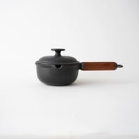 ビンテージ・ル・クルーゼ / 片手鍋マットブラック14cm